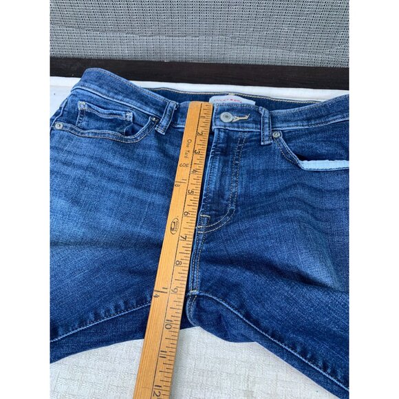 Lucky Brand Women's Size 6 Blue Bootcut Jeans Denim Mid Rise Lightly Distressed - Picture 6 of 11